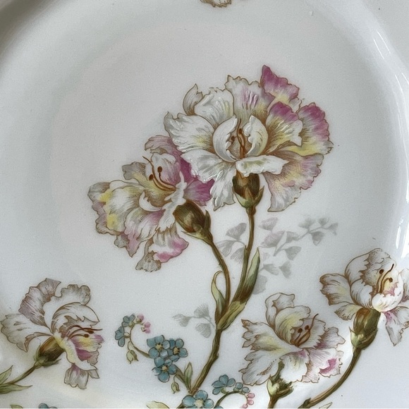 Vintage Limoges France Gold Encrusted Elite Works Signed Hand Painted Plate - Picture 6 of 10